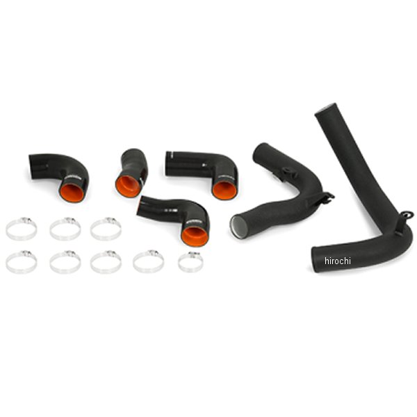 【USA在庫あり】 Mishimoto 15年以降 フォルクスワーゲン MK7 GTI インタークーラーパイプ キット リンクルブラック misMMICP-MK7-15KWBK JP店