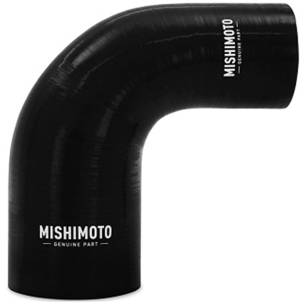 Mishimoto シリコン リデューサー カプラー 90度 2.25in to 3in 黒 misMMCP-R90-22530BK JP店