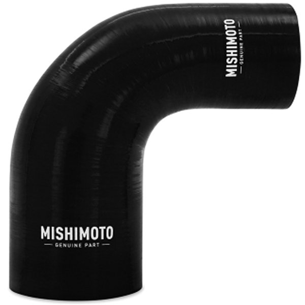 【USA在庫あり】 Mishimoto シリコン リデューサー カプラー 90度 3in to 3.5in 黒 misMMCP-R90-3035BK JP店