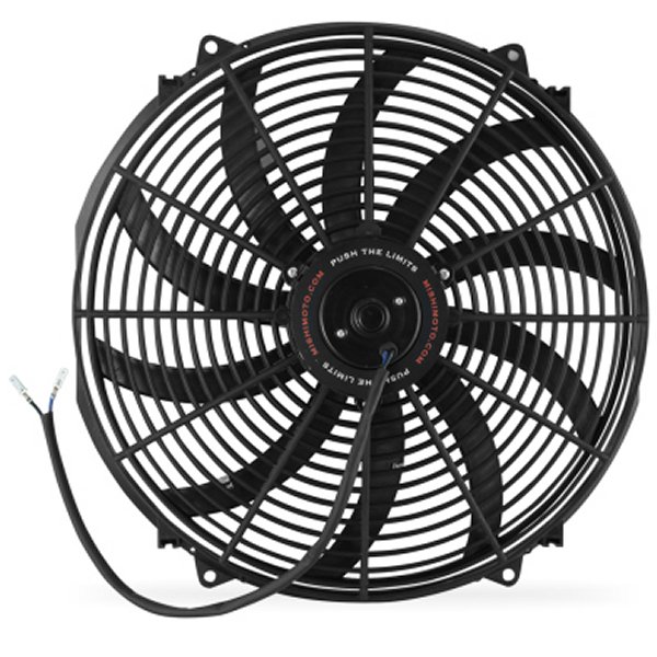 【USA在庫あり】 Mishimoto 16インチ カーブブレードエレクトリックファン misMMFAN-16C JP店