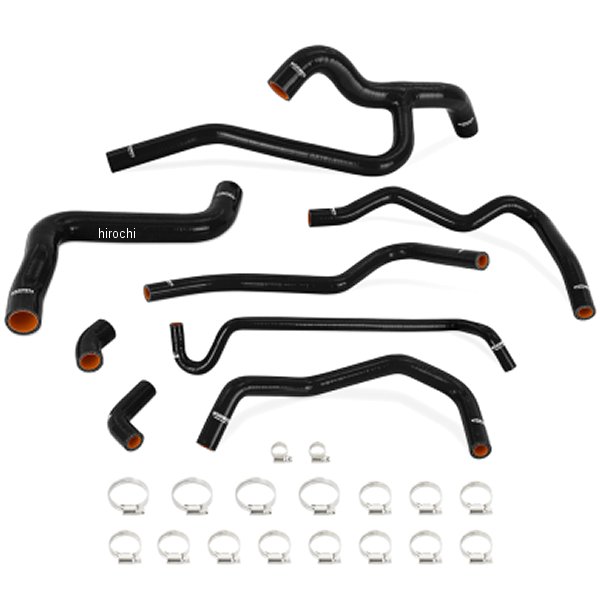 Mishimoto 05年-10年 マスタング V6 シリコン ラジエーター &ヒーターホースキット 黒 misMMHOSE-MUS40-05BK JP店