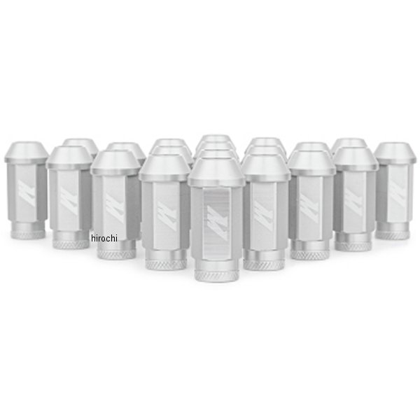 【USA在庫あり】 Mishimoto アルミニウム Locking ラグナット 1/2 X 20 23個セット シルバー misMMLG-1220-23LSL JP店 21,618円