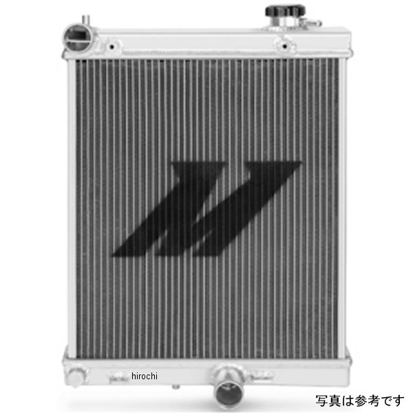【USA在庫あり】 Mishimoto 03年-07年 三菱 Lancer Evo 7/8/9 Half-Size パフォーマンス アルミラジエーター misMMRAD-EVO-01H JP店