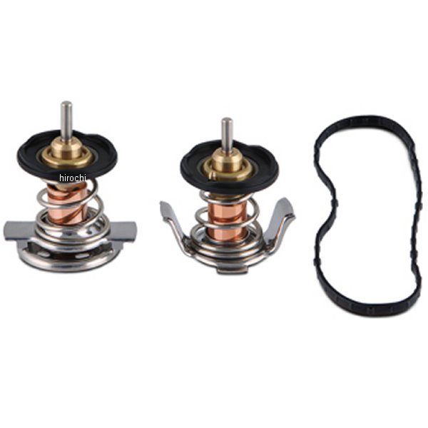 【USA在庫あり】 Mishimoto フォード 6.4L パワーストローク High-Temperature サーモスタット (2個セット) misMMTS-F2D-08H JP店