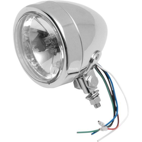 【USA在庫あり】 DRAG スポットライト 4.5インチ(114mm) H4 55/ 60W 5Wランプ付 無地 2001-0249 JP店|株式会社ヒロチー商事 店