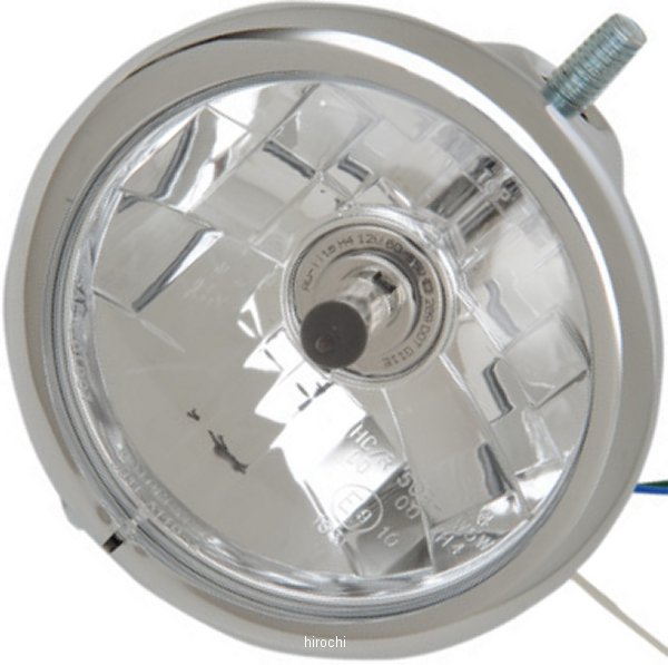 【USA在庫あり】 DRAG ヘッドライト 5.75インチ 55/60W 84年-06年 XL、FX クローム 2001-0806 JP店|株式会社ヒロチー商事 店