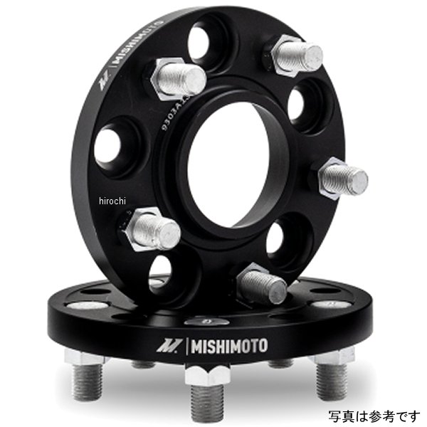 【USA在庫あり】 Mishimoto ホイール スペーサー 5x114.3 60.1 20 M12 黒 misMMWS-005-200BK JP店