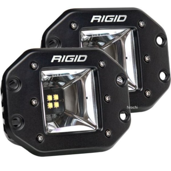 【USA在庫あり】 Rigid Industries Radiance+ Scene RGBW Flush マウント ペア rig682153 JP店