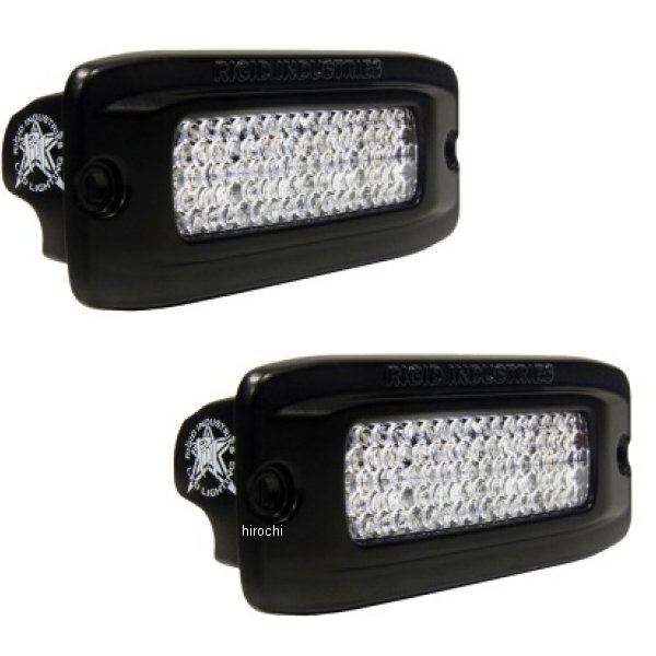 【USA在庫あり】 Rigid Industries SRQ Flush マウント Diffused Back Up Light Kit rig980033 JP店