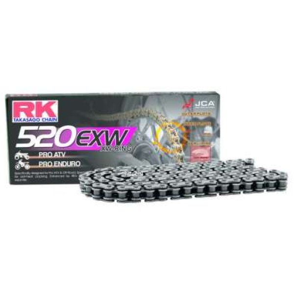 【USA在庫あり】 RK チェーン 520EXW-110L XW-Ring ナチュラル rkc520EXW-110 JP店