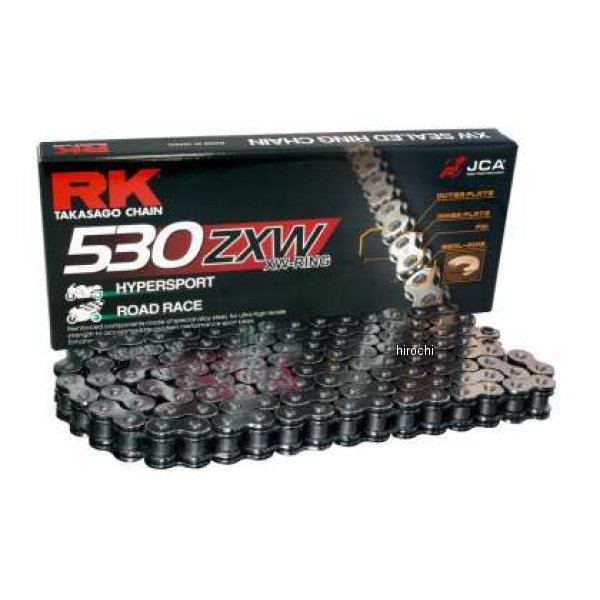 【USA在庫あり】 RK チェーン CC530ZXW-120L XW-Ring クローム rkcCC530ZXW-120 JP店