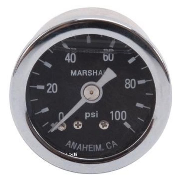 【USA在庫あり】 Russell パフォーマンス 100 psi 燃圧計 (Liquid-filled) rus650340 JP店
