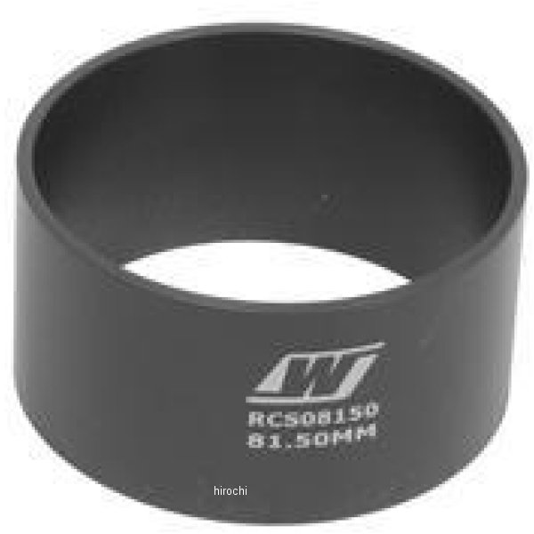 【USA在庫あり】 ワイセコ Wiseco 4in ボア ブラック Anodized Ring コンプレッサー スリーブ wisRCS40000 JP店