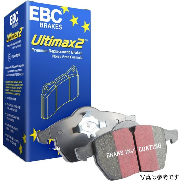 【USA在庫あり】 EBC 14年以降 Mini Hardtop 1.5 ターボ クーパー Ultimax2 リア ブレーキパッド ebcUD1800 JP店