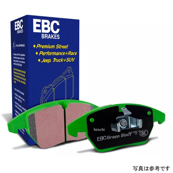 【USA在庫あり】 EBC 06年-08年 トヨタ RAV 4 2.4 グリーンスタフ フロント ブレーキパッド ebcDP61791 JP店