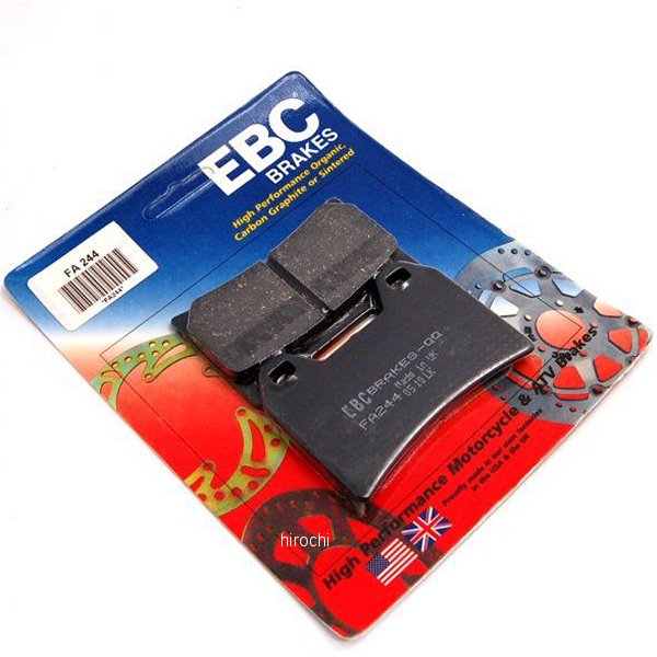 【USA在庫あり】 EBC イービーシー ブレーキパッド ブレンボ 4ピストン デュアルピン (オーガニック) ebcFA244 JP店