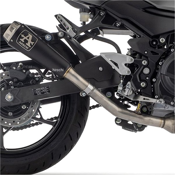 アロー Arrow スリップオンマフラー Pro-Race 24年 Z400 ニクロム(ステンレス)ダーク 71967PRN JP店