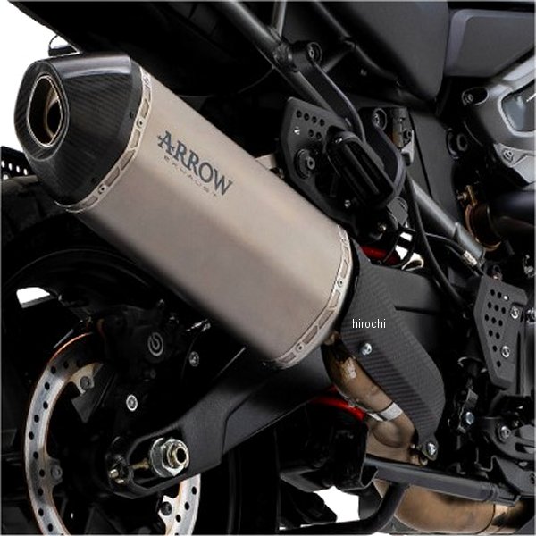アロー Arrow スリップオンマフラー Sonora(リンクパイプ付) 20年-24年 パンアメリカ1250 チタン 72007SK+72187PD JP店