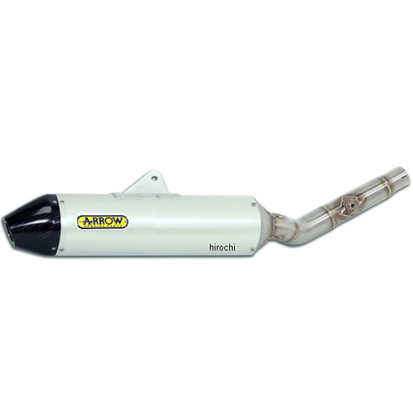 アロー Arrow スリップオンマフラー Thunder(触媒なし) 21年-24年 CRF250ラリー アルミ 72528AK+72178PD+R JP店