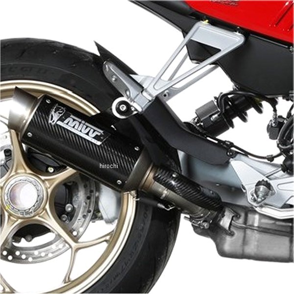 ミヴ Mivv スリップオンマフラー GP PRP 22年-24年 V100 マンデッロ カーボン M.015.L2P JP店