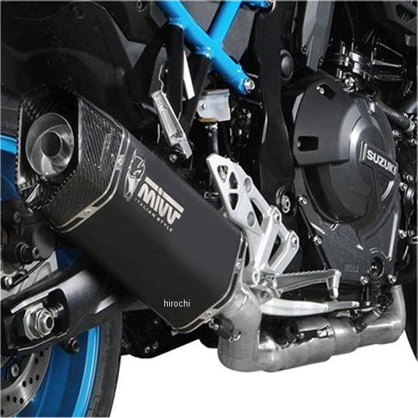 S.055.LDRB ミヴ Mivv フルエキゾースト DELTA RACE 触媒なし 17年-21年 GSX-S125 ステンレスブラック JP店 ミヴ Mivv フルエキゾースト DELTA RACE BLACK 触媒あり 17