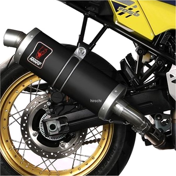 ミヴ Mivv スリップオンマフラー DAKAR 20年-23年 V-Strom1050 ステンレスブラック S.042.LEKB JP店