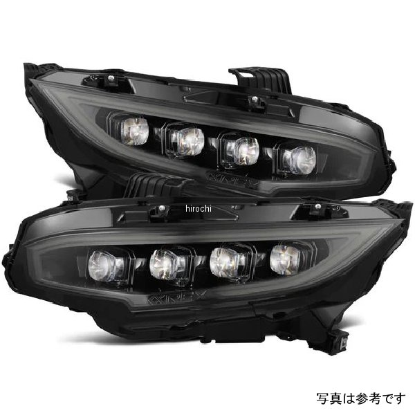 【メーカー在庫あり】 アルファレックス AlphaRex 国内正規品 NOVAシリーズLEDヘッドライト FK7 8 HONDA CIVIC ライトブラック AHL-HC16-AR-N-LB JP店|株式会社ヒロチー商事 店