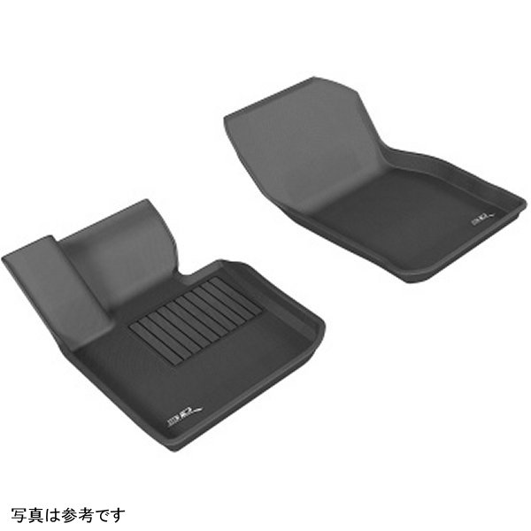 【USA在庫あり】 3D MAXpider 14年-19年 Mini Hardtop 2-Door/Convertible Kagu 1st Row フロアマット ブラック aceL1MN01011509 JP店