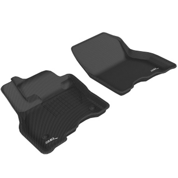 【USA在庫あり】 3D MAXpider 13年-19年 ニッサン Leaf Kagu 1st Row フロアマット ブラック aceL1NS09311509 JP店