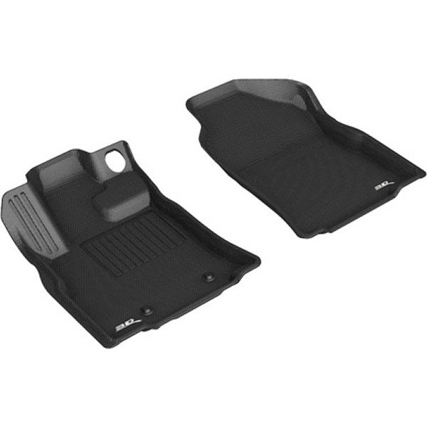 【USA在庫あり】 3D MAXpider 19年-23年 スバル Ascent Kagu 1st Row フロアマット ブラック aceL1SB02611509 JP店