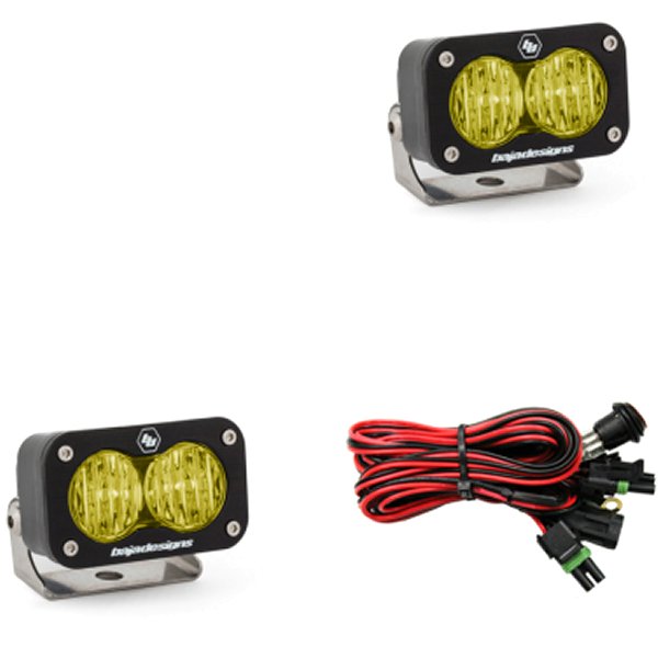 【USA在庫あり】 Baja Designs S2 Sport Wide Cornering Pattern 2個 LED Work ライト - Amber baj547815 JP店
