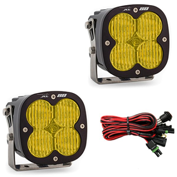 【USA在庫あり】 Baja Designs XL80シリーズ Wide Cornering Pattern LED Light Pods - Amber baj677815 JP店