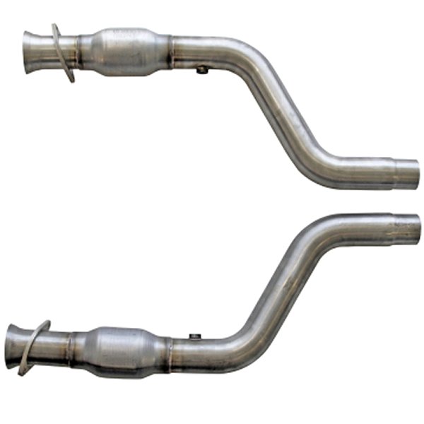 【USA在庫あり】 BBK 05年-15年 Dodge Challenger Charger ショート Mid X Pipe w Catalytic Converters 2-3/4 For LT Headers bbk1796 JP店