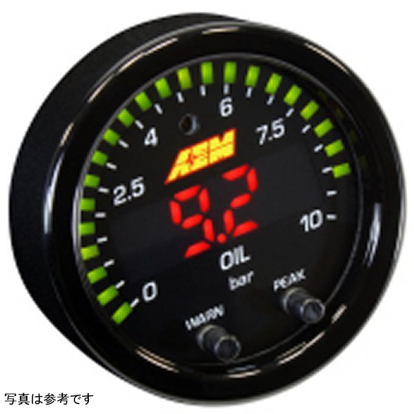 【USA在庫あり】 AEM X-Series 0-150 Oil Pressure ゲージ キット aem30-0307 JP店