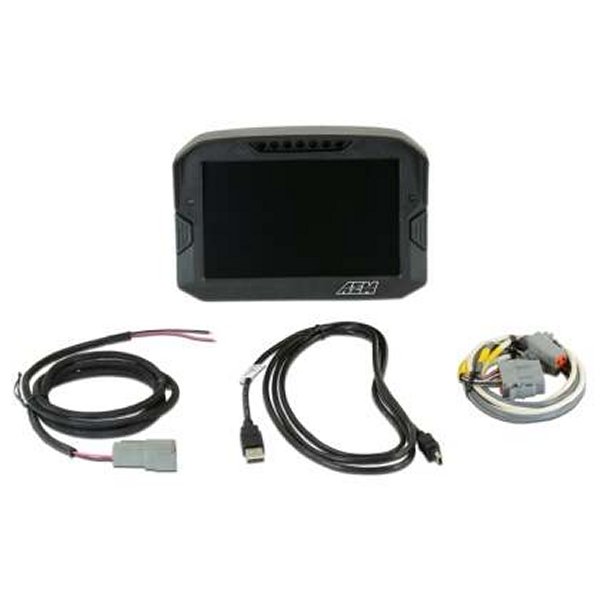 【USA在庫あり】 AEM CD-7 Non Logging Race Dash カーボンファイバー Digital Display (CAN Input Only) aem30-5700 JP店