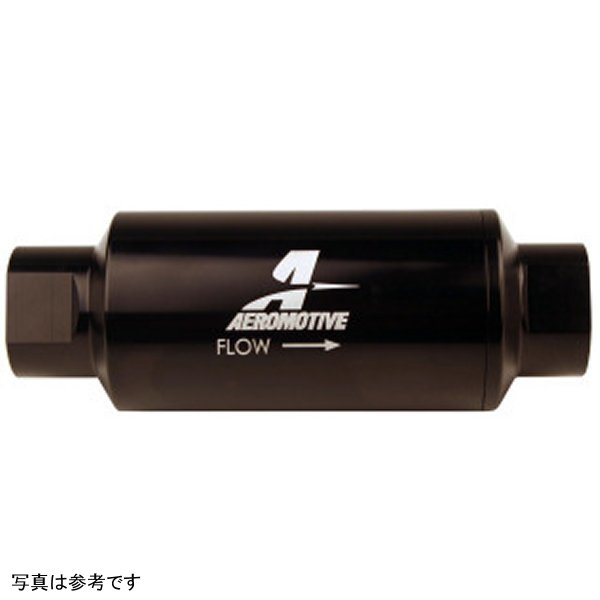 【USA在庫あり】 Aeromotive In-Line フィルター 10AN 10 Micron Microglass Element Bright-Dip Black 2in OD aer12350 JP店