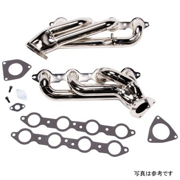 【USA在庫あり】 BBK 99年-04年 GM Truck SUV 6.0 Shorty Tuned Length エキゾースト Headers - 1-3/4 Titanium Ceramic bbk4006 JP店
