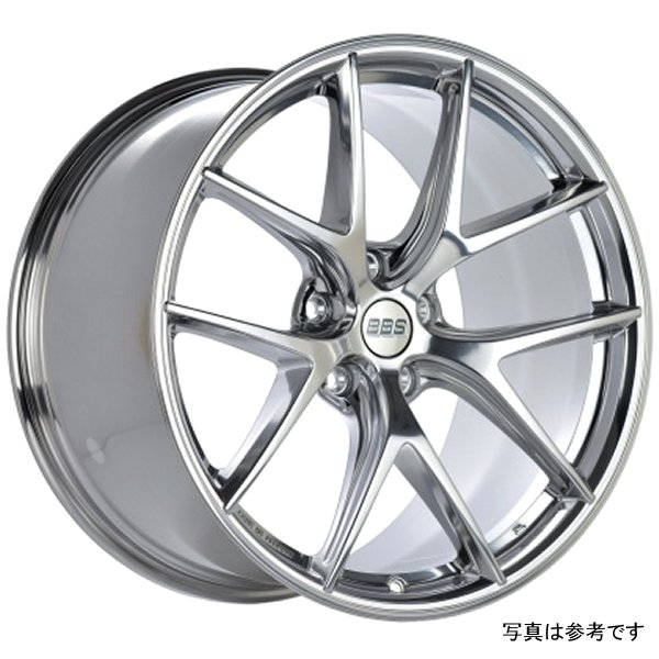 【USA在庫あり】 BBS CI-R 19x9 5x120 ET44 Ceramic Polished Rim Protector ホイール -82mm PFS/Clip Required bbsCI2203CP JP店