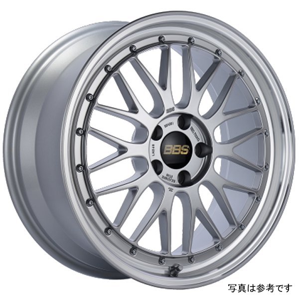 【USA在庫あり】 BBS LM 19x8.5 5x112 ET48 Diamond シルバー センター Diamond Cut Lip ホイール -82mm PFS/Clip Required bbsLM249DSPK JP店