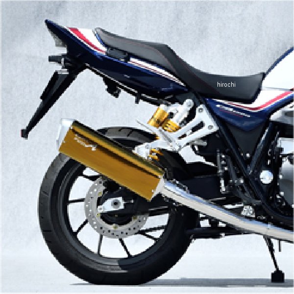 ヤマモトレーシング SPEC-A フルエキゾーストマフラー チタン4-1 DOWN TYPE-SA 21年- CB1300SF ゴールド21年- CB1300SF 11321-11SAG JP店｜株式会社ヒロチー商事 店