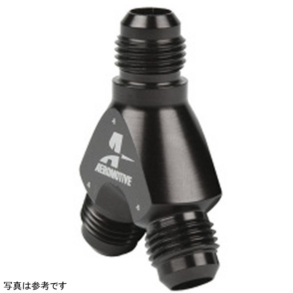 【USA在庫あり】 Aeromotive Y-Block - AN-06 - 2x AN-06 aer15672 JP店