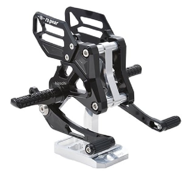 【メーカー在庫あり】 アールズギア rs gear Ninja1000SXライディングステップ ブラック AC01-0500-BK JP店