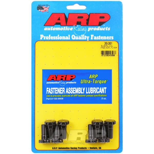 【USA在庫あり】 ARP スバル 2.0L FA20 4シリンダー フライホイール ボルトキット arp260-2801 JP店