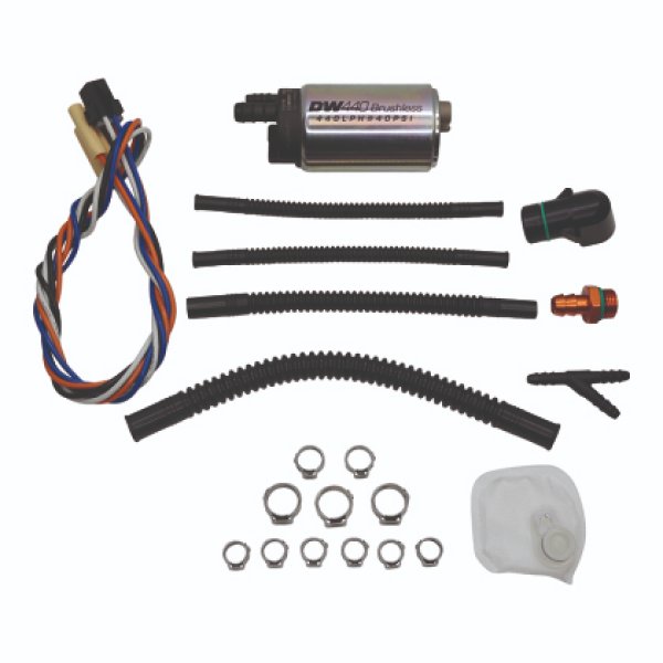 【USA在庫あり】 DeatschWerks 2020+ トヨタ Supra (A90) DW440 Brushless 440lph In-Tank フューエルポンプ w/ インストールキット dwk9-442-0901 JP店