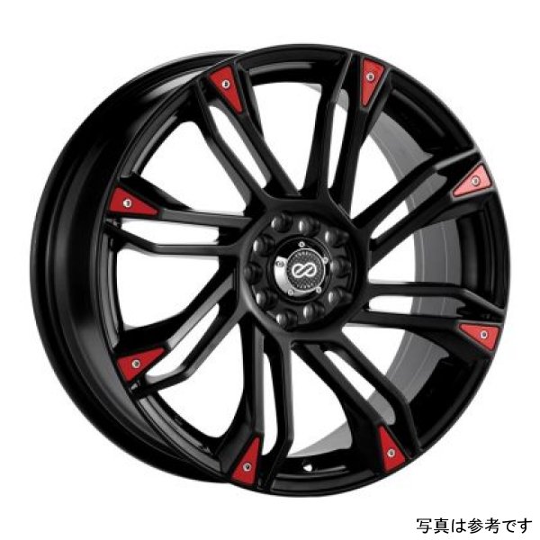 【USA在庫あり】 Enkei GW8 17x7 4x100/114.3 42mm オフセット 72.6 Bore Matte ブラック ホイール enk448-770-0142BK JP店