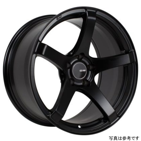 【USA在庫あり】 Enkei Kojin 18x9.5 45mm オフセット 5x100 ボルト Pattern 72.6mm Bore Dia Matte ブラック ホイール enk476-895-8045BK JP店