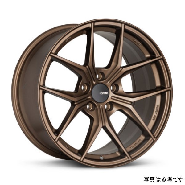 【USA在庫あり】 Enkei TSR-X 18x8.5 38mm オフセット 5x114.3 ZP 72.6mm Bore Gloss Bronze ホイール enk529-885-6538ZP JP店