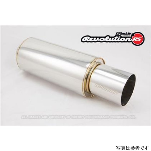 【USA在庫あり】 GReddy 2.5in Universal Revolution Muffler gre11001125 JP店