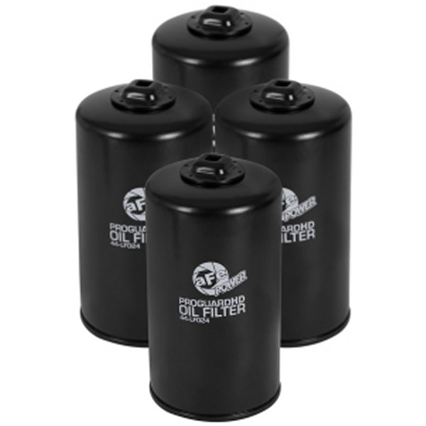 【USA在庫あり】 aFe Pro GUARD D2 オイルフィルター 11-17 フォード Diesel Trucks V8 6.7L (td) (4 Pack) afe44-LF024-MB JP店