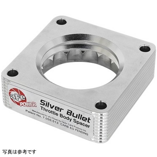 【USA在庫あり】 aFe Silver Bullet スロットルボディ Spacer 03年-06年 ニッサン 350Z V6 3.5L (VQ35DE) afe46-36008 JP店